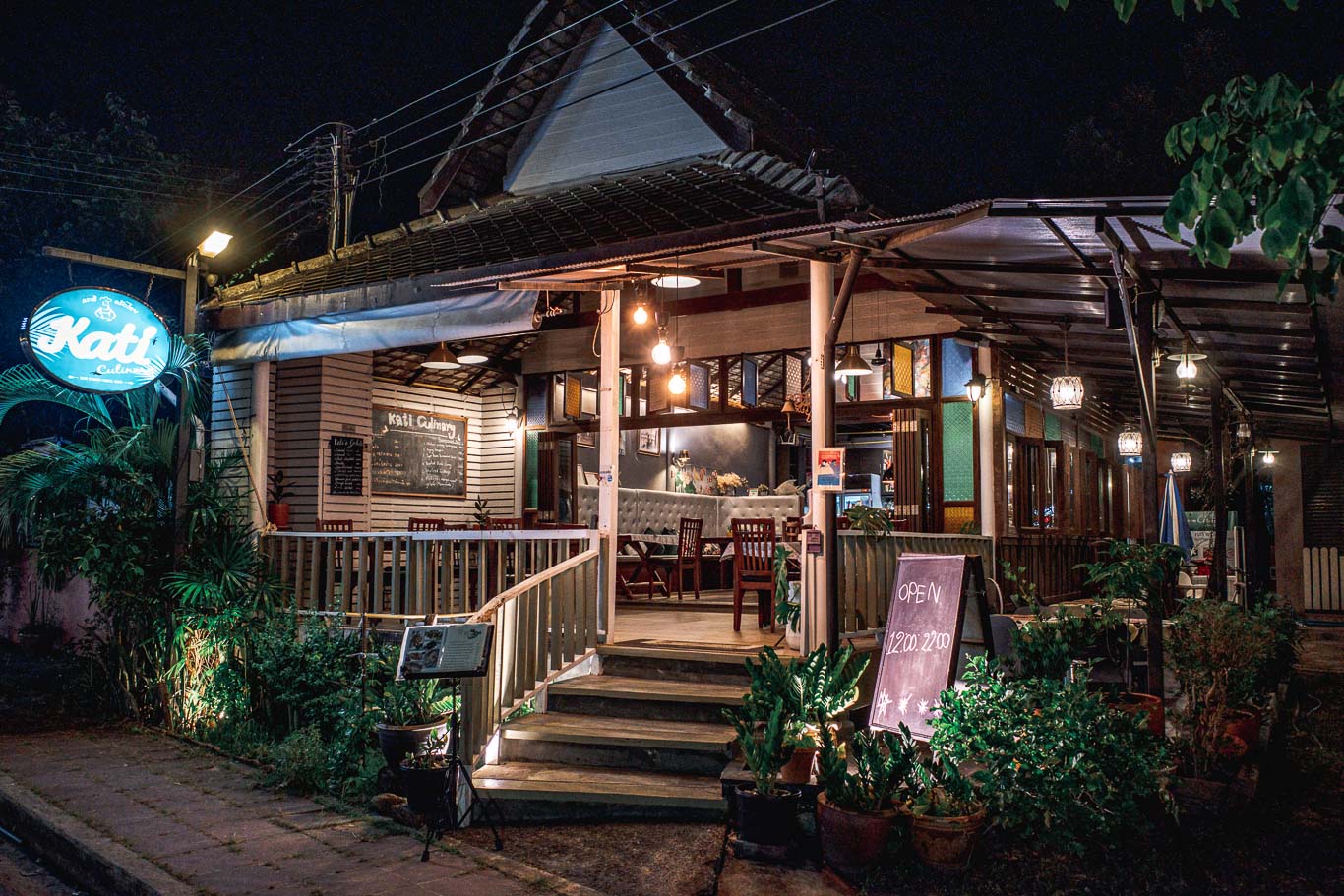 Photo of the facasde of Kati Culinary Restaurant Ko Chang Colorful Horizon